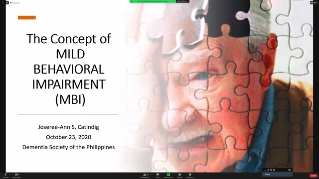 Mild Behavioral Impairment